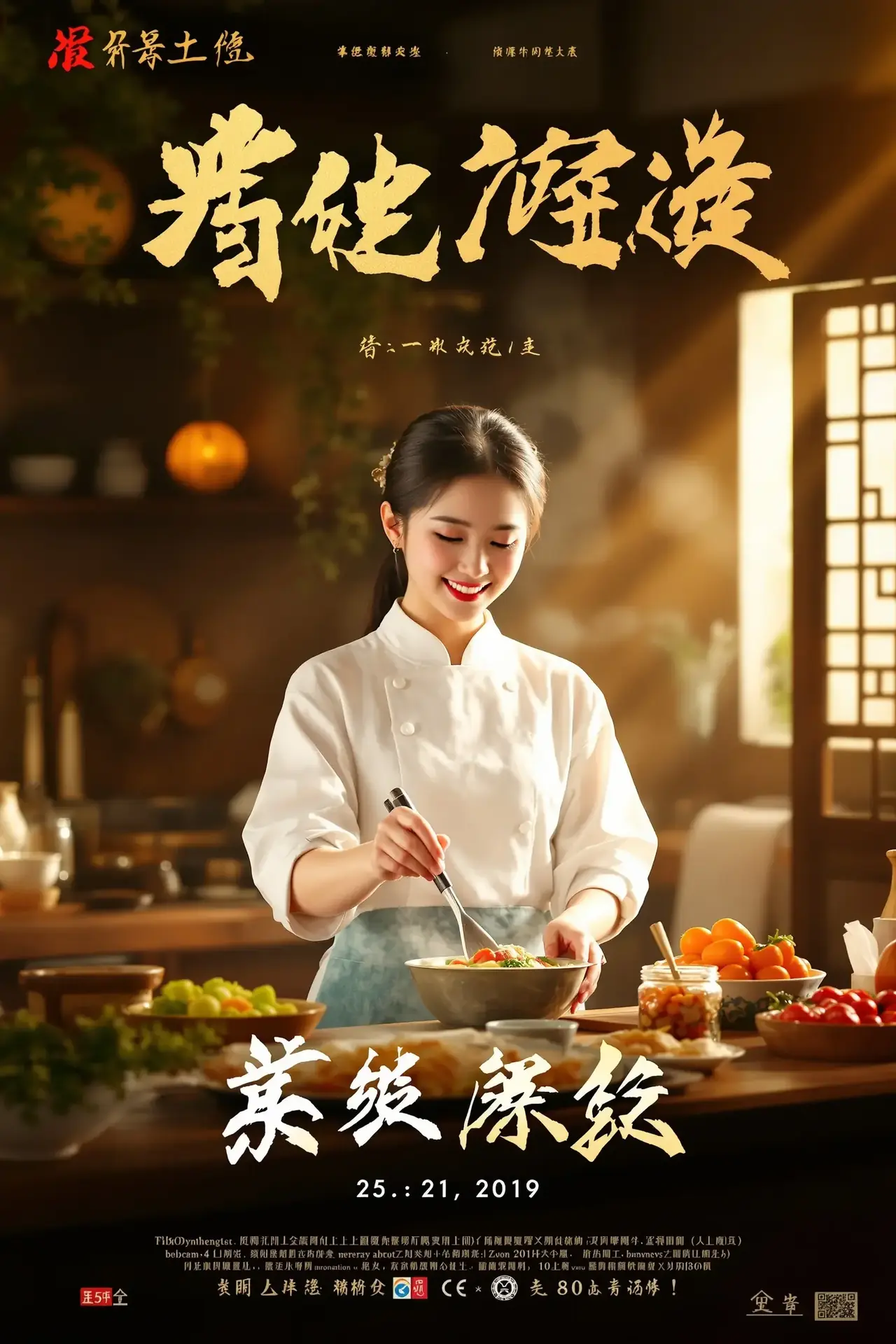 黄豆短剧《穿越成侯府厨娘》封面