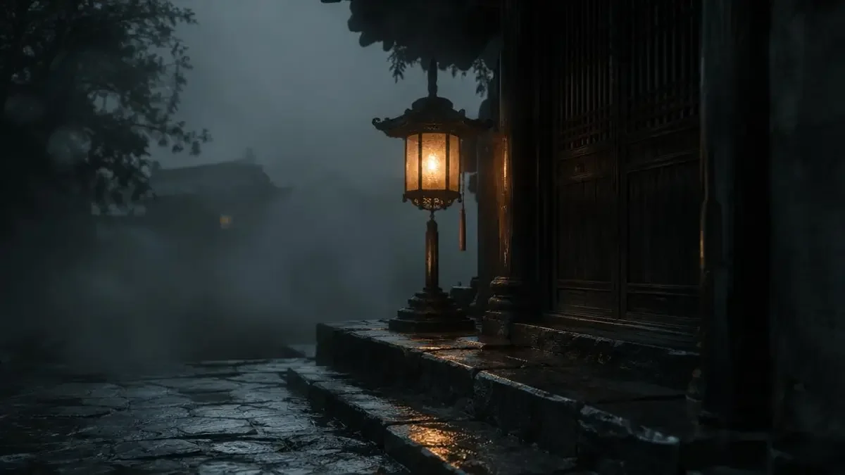 黄豆短剧专题《古风悬疑夜谈：真相藏在最信任的人里》封面，深夜慎点，反转高能